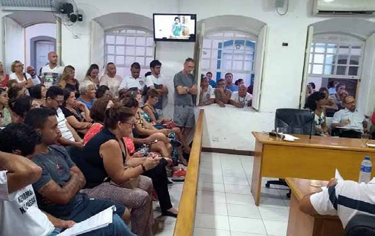 Reunião com servidores da Prefeitura